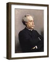 Alexandre Dumas Fils 1886-Leon Joseph Florentin Bonnat-Framed Giclee Print