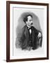 Alexandre Dumas Fils French Novelist-C. Fuhr-Framed Art Print