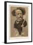 Alexandre Dumas Fils French Writer-Andr? Gill-Framed Art Print