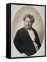 Alexandre Dumas père en costume russe-Gustave Le Gray-Framed Stretched Canvas