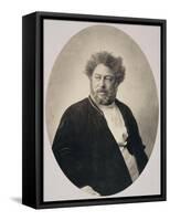 Alexandre Dumas père en costume russe-Gustave Le Gray-Framed Stretched Canvas