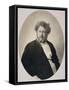 Alexandre Dumas père en costume russe-Gustave Le Gray-Framed Stretched Canvas