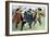 Alexandre Dumas's Three Musketeers in a Sword-Fight-null-Framed Giclee Print