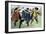 Alexandre Dumas's Three Musketeers in a Sword-Fight-null-Framed Giclee Print