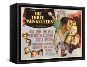 Alexandre Dumas' the Three Musketeers, 1948, "The Three Musketeers" Directed by George Sidney-null-Framed Stretched Canvas