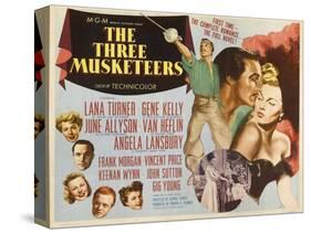 Alexandre Dumas' the Three Musketeers, 1948, "The Three Musketeers" Directed by George Sidney-null-Stretched Canvas