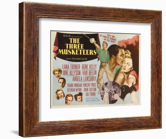 Alexandre Dumas' the Three Musketeers, 1948, "The Three Musketeers" Directed by George Sidney-null-Framed Giclee Print