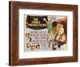 Alexandre Dumas' the Three Musketeers, 1948, "The Three Musketeers" Directed by George Sidney-null-Framed Giclee Print