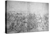Alexandre et Porus ou La Défaite de Porus-Charles Le Brun-Stretched Canvas