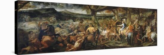 Alexandre et Porus-Charles Le Brun-Stretched Canvas