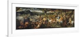 Alexandre et Porus-Charles Le Brun-Framed Premium Giclee Print