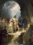 Meeting of Francois I and Henry VIII at the Field of the Cloth of Gold-Alexandre Evariste Fragonard-Giclee Print