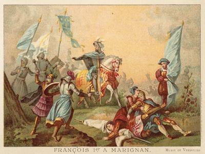 Francis I of France at the Battle of Marignano, 1515