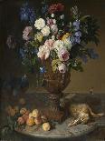 Urn of Flowers with Fruits and Hare, 1715-Alexandre-Francois Desportes-Giclee Print