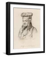 Alexandre Grimod De La Reyniere French Gastronomist-Olivia Celest Blanchard-Framed Art Print