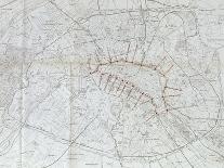 Avant projet de ligne métropolitaine centrale : plan général des voies ferr-Alexandre-Gustave Eiffel-Giclee Print