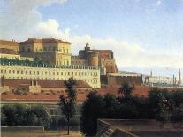 Naples, the Palazzo Reale, C.1780-Alexandre Hyacinthe Dunouy-Stretched Canvas