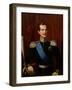 Alexandre II (Empereur De Russie) - Portrait of the Crown Prince Alexander Nikolayevich (1818-1881)-Natale Schiavoni-Framed Giclee Print