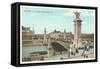 Alexandre III Bridge, Paris-null-Framed Stretched Canvas