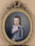 Portrait en buste de Louis XVII (1785-1795), représenté Dauphin-Alexandre Kucharski-Laminated Giclee Print