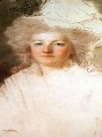 Detail Du Portrait of Olympe De Gouges (Detail) (Marie Gouze, Dite Olympe De Gouges, 1748-1793) Par-Alexandre Kucharski-Giclee Print