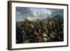 Alexandre le Grand, vainqueur de Darius à la bataille d'Arbelles (331 av. J.-C.)-Jacques Courtois-Framed Giclee Print