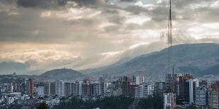 Cityscape, Quito, Ecuador, South America-Alexandre Rotenberg-Photographic Print