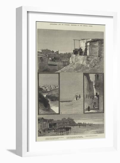 Alexandria and its Suburbs-Charles Auguste Loye-Framed Giclee Print