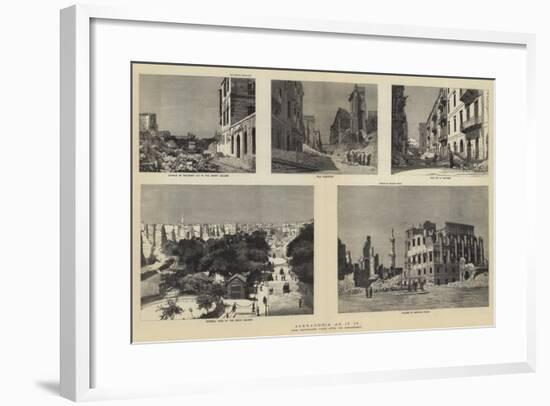 Alexandria as it Is-null-Framed Giclee Print