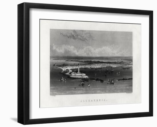 Alexandria, Egypt, 19th Century-Edward Paxman Brandard-Framed Giclee Print