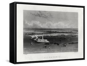 Alexandria, Egypt, 19th Century-Edward Paxman Brandard-Framed Stretched Canvas