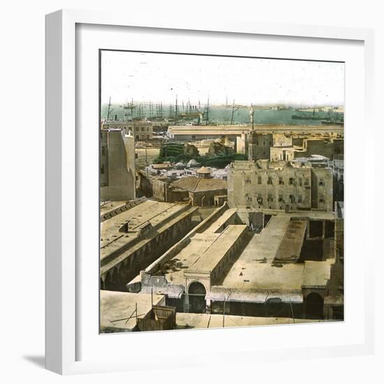 Alexandria (Egypt), Panorama-Leon, Levy et Fils-Framed Photographic Print