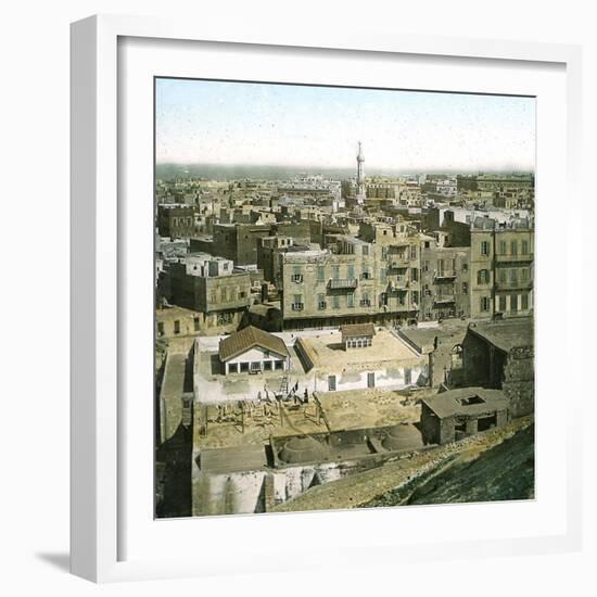 Alexandria (Egypt), Panorama-Leon, Levy et Fils-Framed Photographic Print