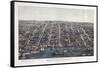 Alexandria Va Forts Built To Defend Washington - Civil War 1863-Vintage Lavoie-Framed Stretched Canvas