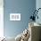 Alexandria, Virginia - 571 Area Code (Blue)-Lantern Press-Stretched Canvas displayed on a wall