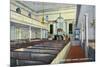 Alexandria, Virginia, Interior View of Christ Church, George Washington's Church-Lantern Press-Mounted Art Print