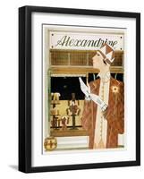 Alexandrine Gloves Accessories Paris 1925-Vintage Lavoie-Framed Giclee Print