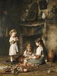 Blowing Bubbles-Alexei Alexeivich Harlamoff-Giclee Print