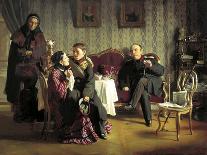 Sunday, 1884-Alexei Ivanovich Korzukhin-Framed Stretched Canvas