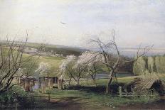 The Pechersky Ascension Monastery Near Nizhny Novgorod, 1871-Alexei Kondratyevich Savrasov-Laminated Giclee Print