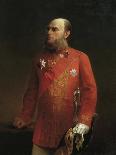 Portrait of the Russian Geographer Pyotr Semenov-Tyan-Shansky, (1827-191), 1874-Alexei Mikhailovich Kolesov-Giclee Print