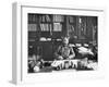 Alexei Nikolaievich Kuropatkin in His Library, 1904-5-null-Framed Giclee Print