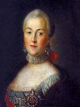 Portrait of Grand Duchess Catherine Alekseyevna, 1760-Alexei Petrovich Antropov-Giclee Print