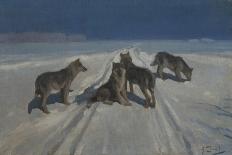 Wolves-Alexei Stepanovich Stepanov-Framed Giclee Print