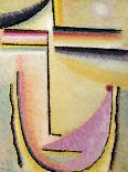 Abstract Head; Abstrakter Kopf, 1928-Alexej Von Jawlensky-Giclee Print