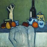 Still Life with Bottle, Fruit and Figure-Alexej Von Jawlensky-Giclee Print