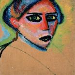 Girl's Head; Madchen Kopf-Alexej Von Jawlensky-Giclee Print