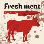 Fresh Beef-Alexey Pushkin-Framed Art Print