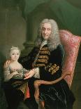 Louis XV 1723-Alexis Simon Belle-Framed Giclee Print