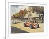 Alfa Romeo Car During Car Racing, Poster-null-Framed Giclee Print